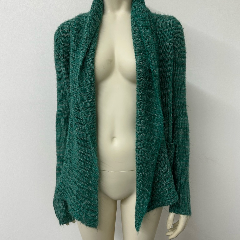 Kirra Emerald Green Open Front Knit Cardigan